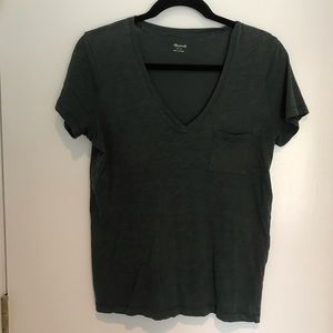 Dark green Madewell t-shirt